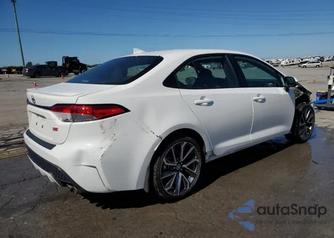 2021 Toyota Corolla Se from USA, damaged, VIN 5YFM4MCE8MP062715